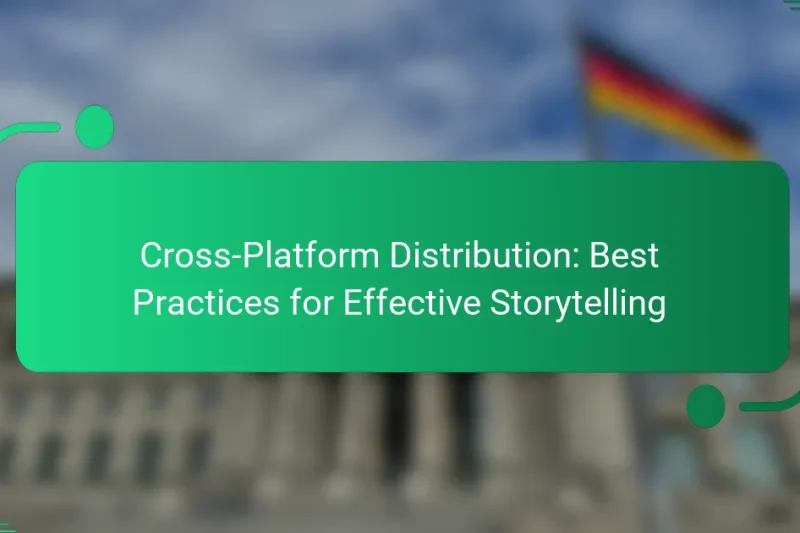 Cross-Platform Distribution: Best Practices for Effective Storytelling